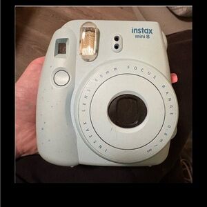 Instax Mini 8 Instant Camera in Light Blue